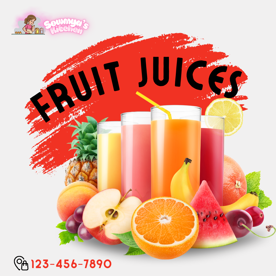 Juices in hyderabad -sowmyas kitchen